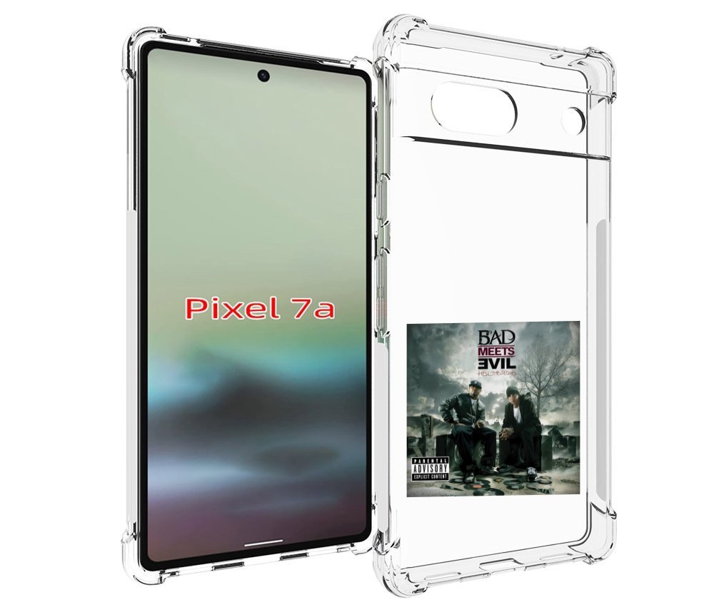 

Чехол Mypads Eminem Bad Meets Evil – Hell The Sequel Для Google Pixel 7A, Tocco