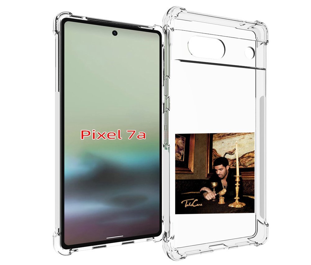 

Чехол MyPads Drake - Take Care для Google Pixel 7A, Tocco