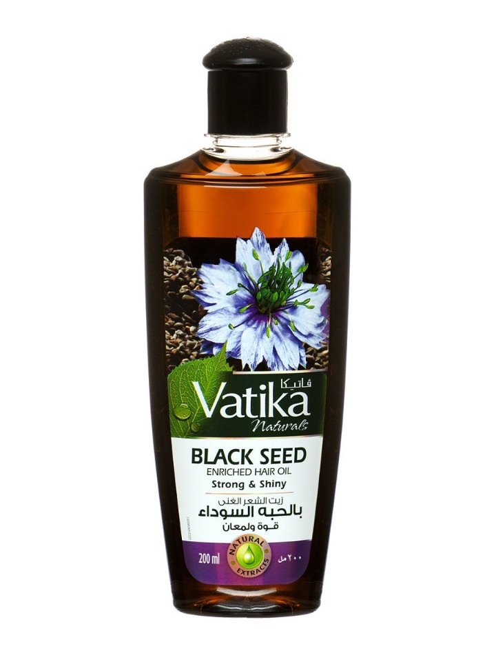 фото Масло для волос сила и сияние vatika black seed enriched hair oil dabur 200 мл