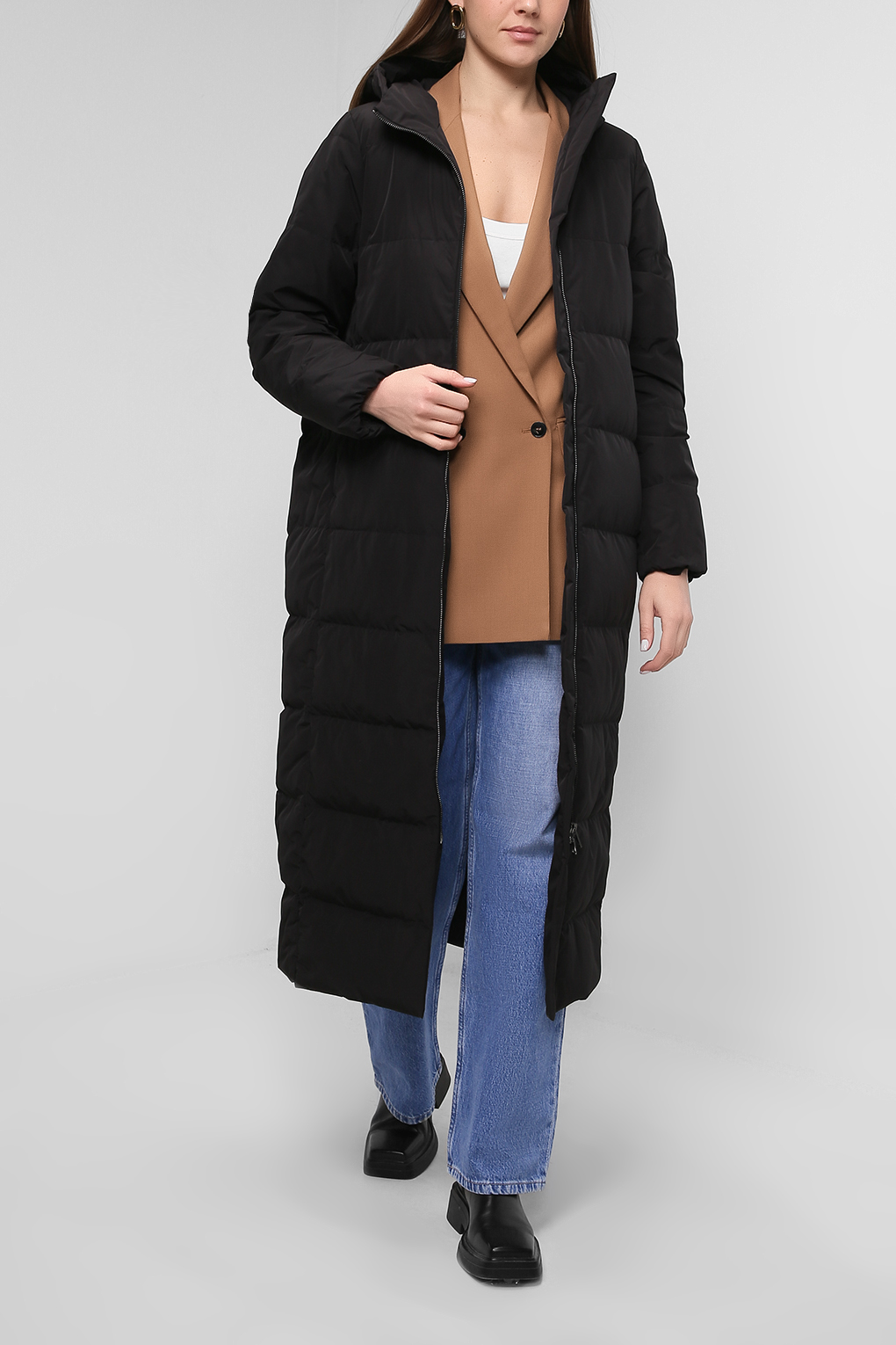 

Пуховик женский cut & pret 2111 NOLLY черный 34 EU, 2111 NOLLY