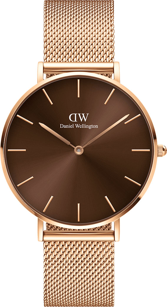 фото Наручные часы унисекс daniel wellington dw00100478 розовые