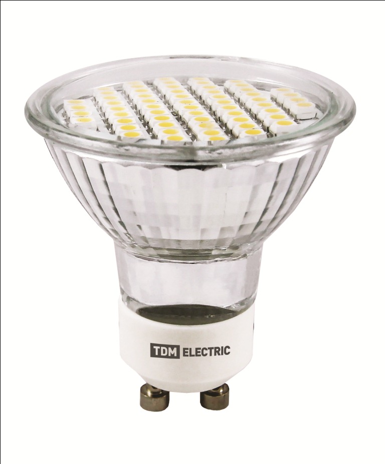 

Лампа светодиодная PAR16-3 Вт-220 В -3000 К–GU 10 SMD TDM {SQ0340-0026}