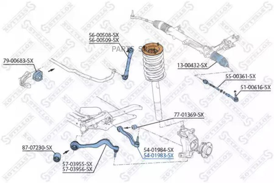 

Рычаг подвески Stellox 5401983SX
