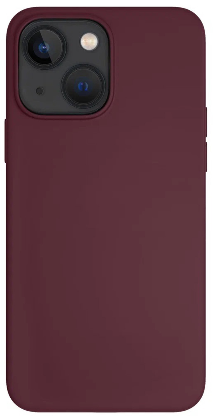 

Силиконовый чехол для iPhone 14 Plus, коричневый