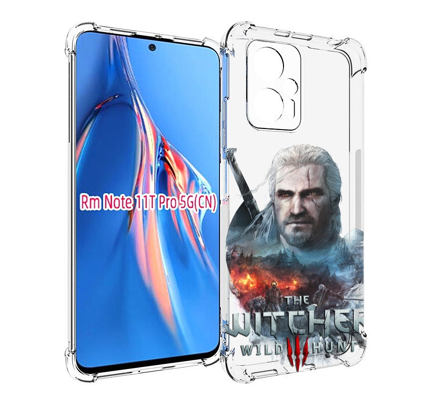 

Чехол MyPads Ведьмак для Xiaomi Redmi Note 11T Pro / 11T Pro Plus / Poco X4 GT противоу..., Прозрачный, Tocco