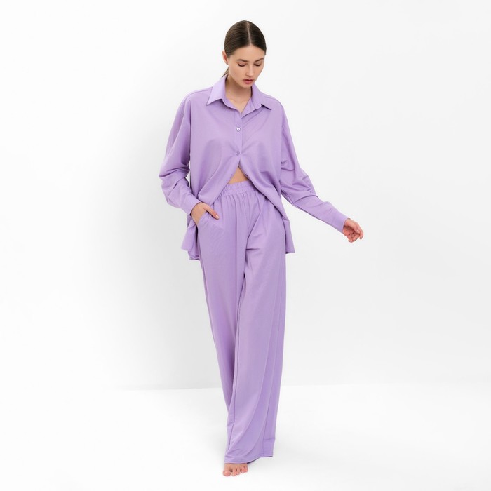 Пижама женская MINAKU фиолетовая 48