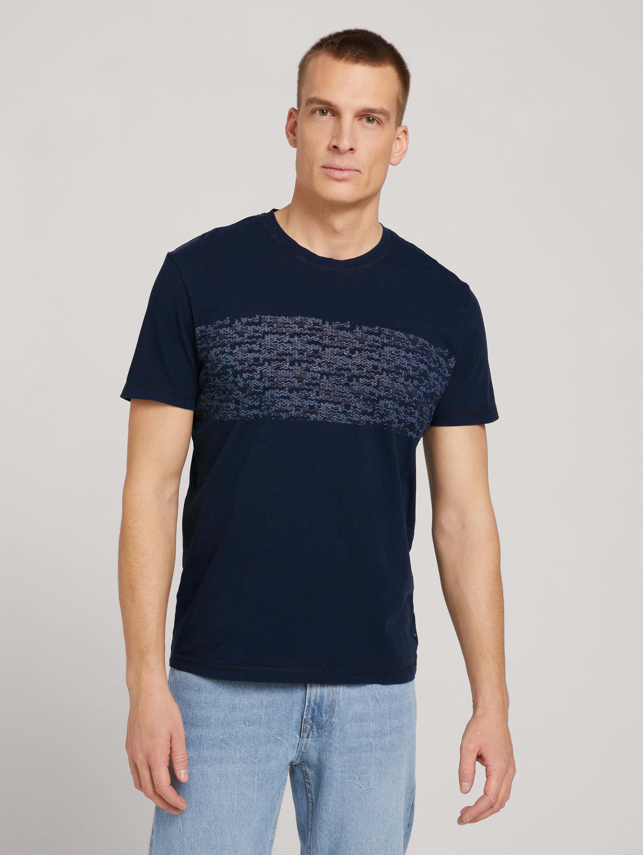 

Футболка мужская TOM TAILOR 1030049 синяя 3XL, 1030049