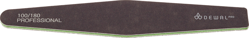 Пилка Dewal ромб черная, 100/180, 18 см MR-9100604K