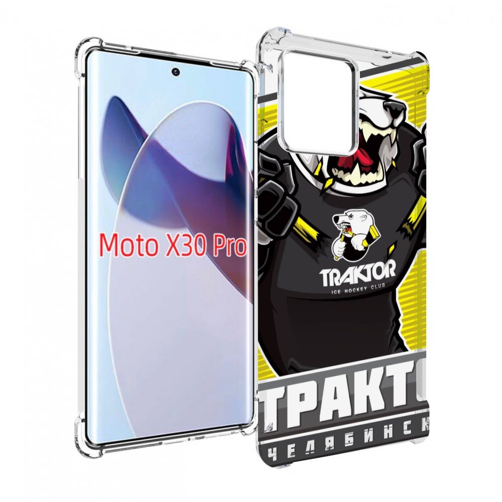 

Чехол MyPads хк трактор челябинск для Motorola Moto X30 Pro, Прозрачный, Tocco