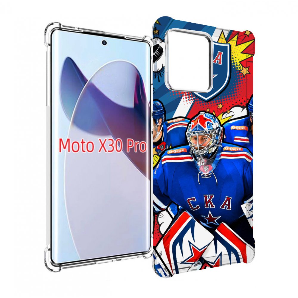 

Чехол MyPads хк ска спб мужской для Motorola Moto X30 Pro, Прозрачный, Tocco