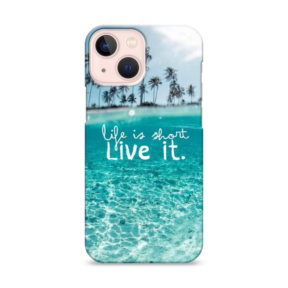 

Пластиковый чехол "Live it" на Apple iPhone 13 mini, 14120-5