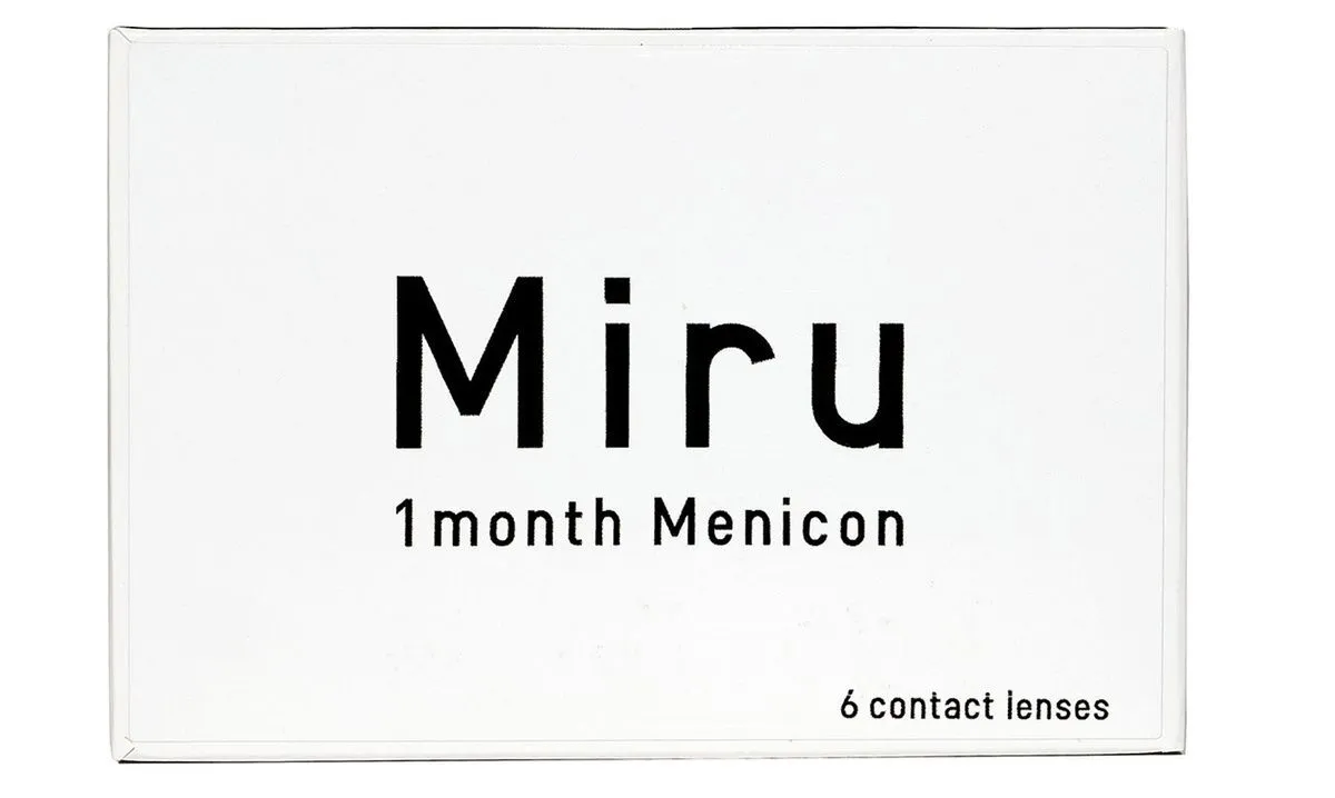 

Контактные линзы Miru 1Month Menicon 6 линз R 8,3 -12,50