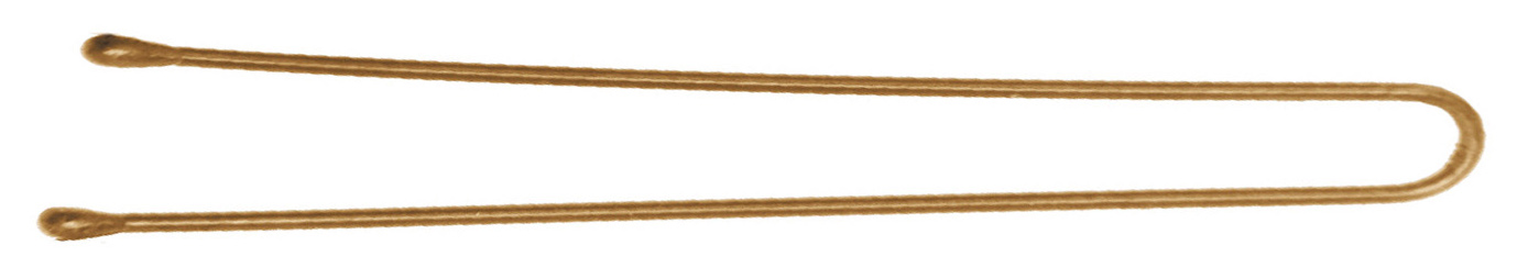 Шпильки DEWAL золотистые, прямые 70 мм, 60 шт/уп, на блистере, жесткие MR-SLT70P-5/60. Цвет: золотистый