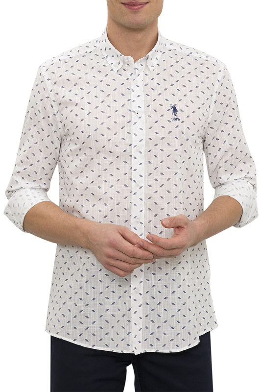 

Рубашка мужская U.S. POLO Assn. G081SZ0040GARFI-E белая 48, G081SZ0040GARFI-E