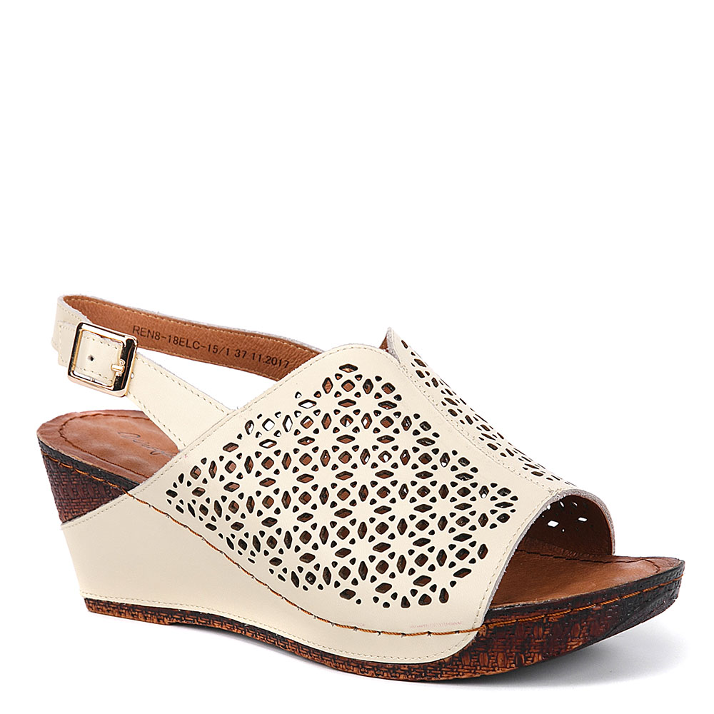 

Босоножки женские Westfalika REN8-18ELC-14/1 бежевые 38 RU, REN8-18ELC-14/1