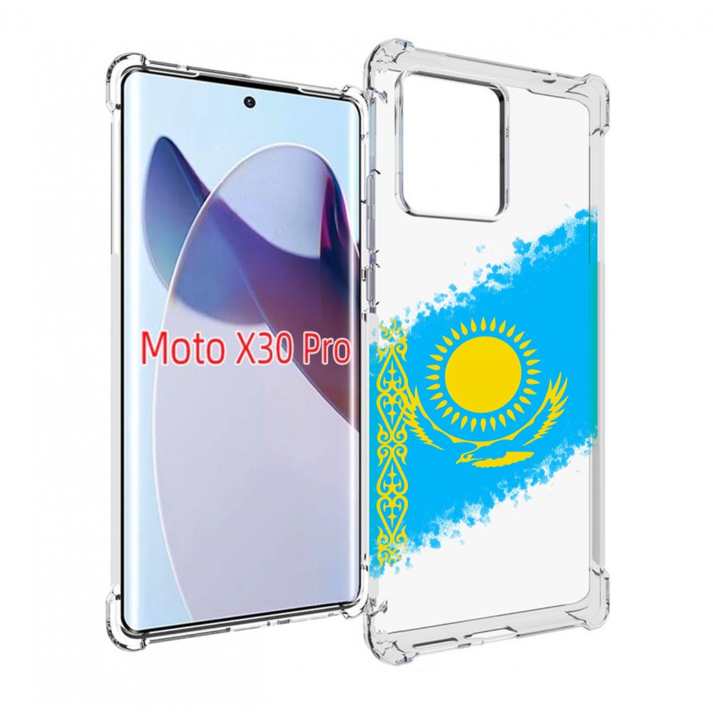 

Чехол MyPads флаг Казахстана для Motorola Moto X30 Pro, Прозрачный, Tocco