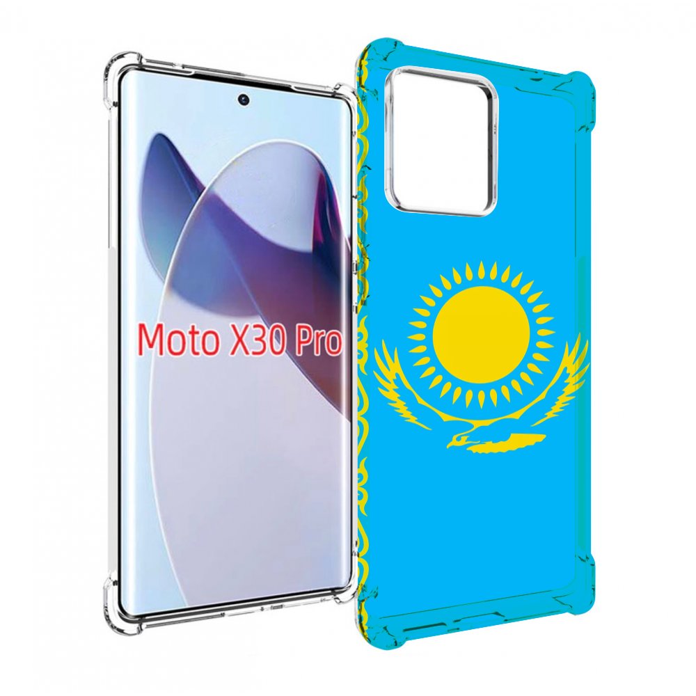 

Чехол MyPads флаг Казахстана-1 для Motorola Moto X30 Pro, Прозрачный, Tocco