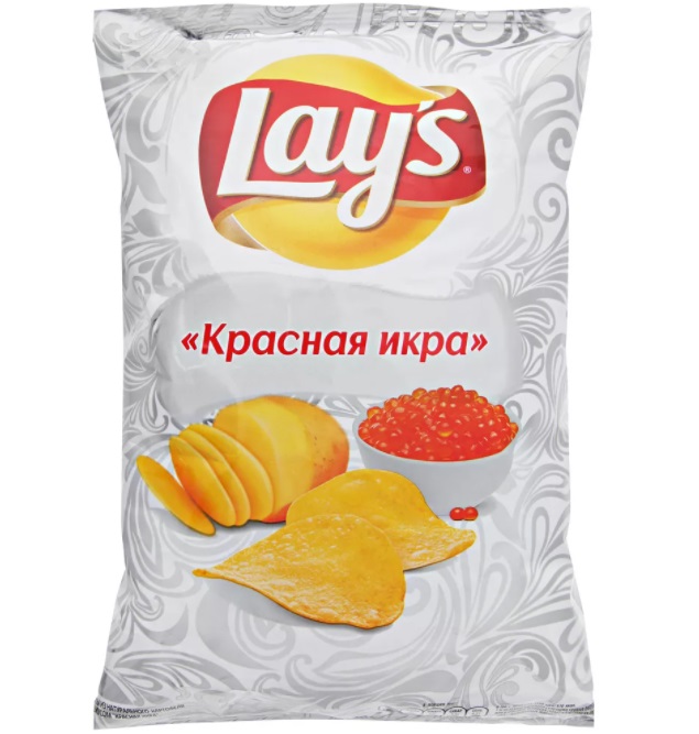 

Чипсы картофельные Lay's Красная икра 210 г