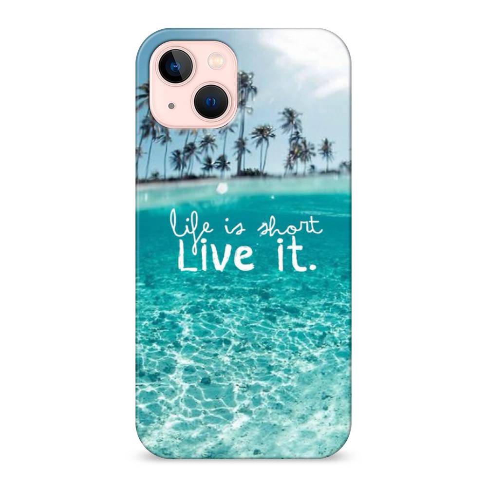 

Пластиковый чехол "Live it" на Apple iPhone 13, 14220-5