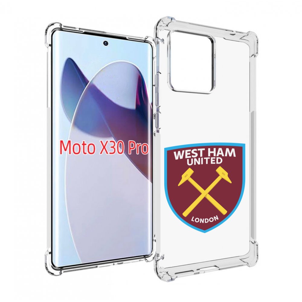 

Чехол MyPads фк-вест-хем-2 для Motorola Moto X30 Pro, Прозрачный, Tocco
