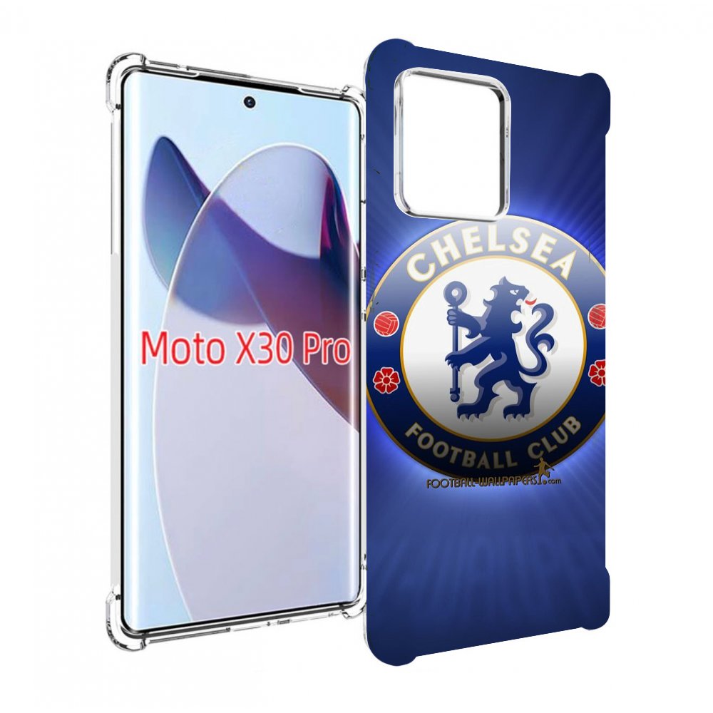 

Чехол MyPads фк челси лондон мужской для Motorola Moto X30 Pro, Прозрачный, Tocco
