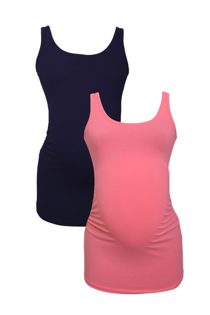 

Майка для беременных женская Luvmabelly 58750 синяя XL (товары доставляются из-за рубежа), Синий, 58750