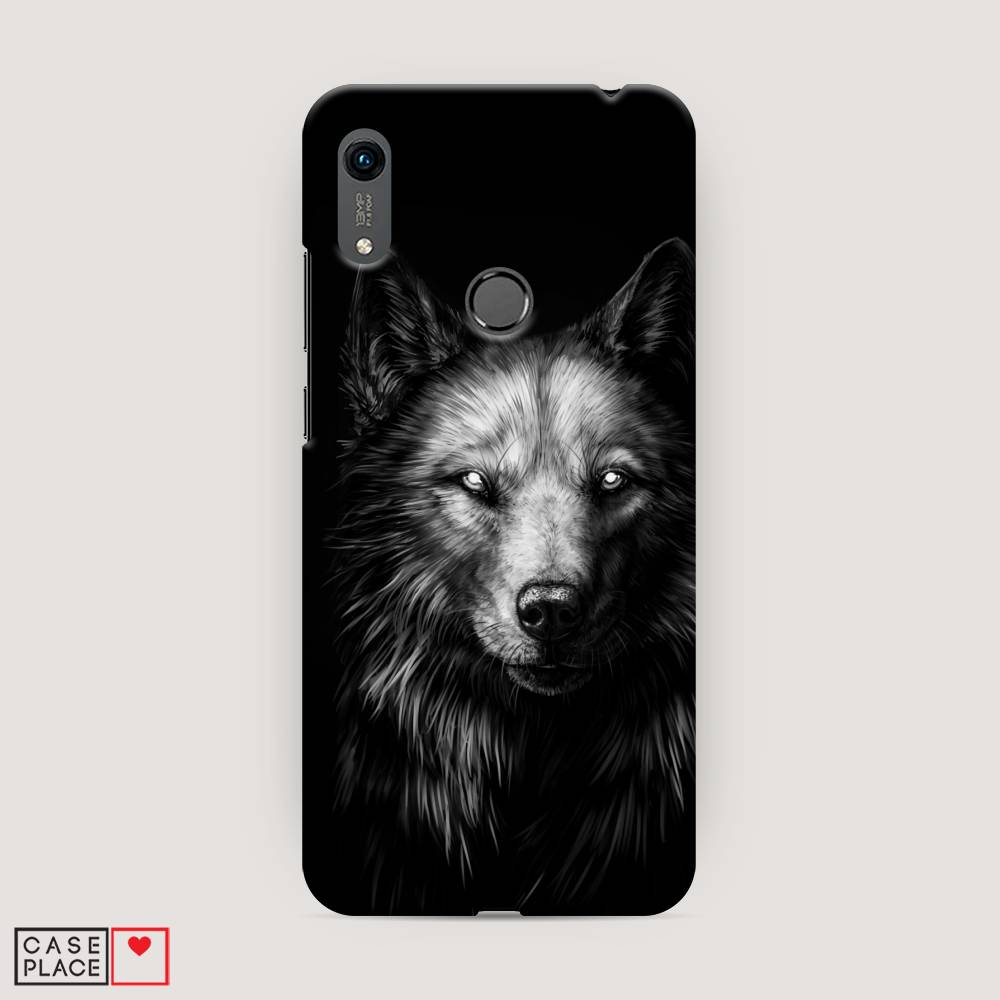

Чехол Awog "Волк черно белый" для Honor 8A (8A Pro/Prime)