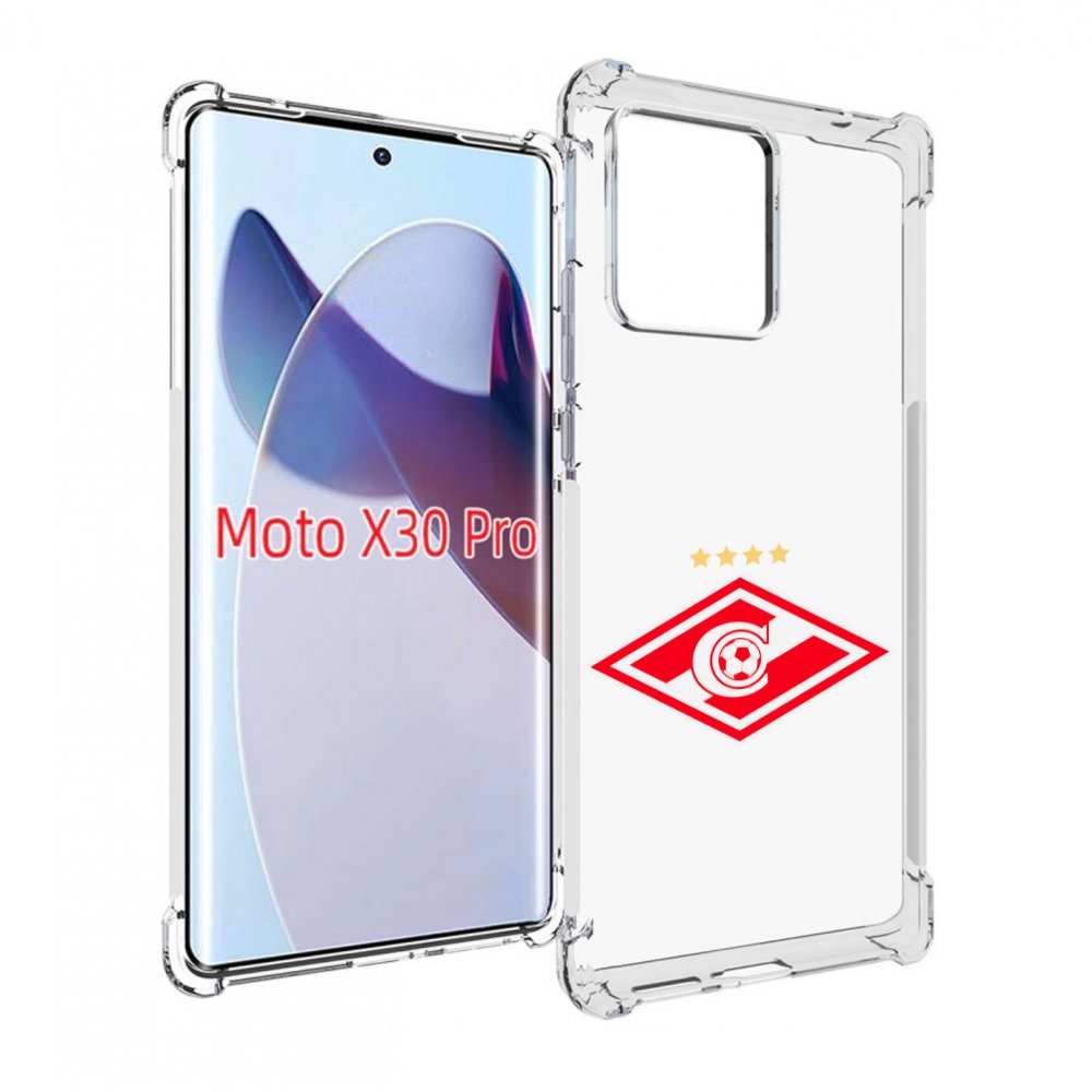 

Чехол MyPads фк спартак 1 для Motorola Moto X30 Pro, Прозрачный, Tocco