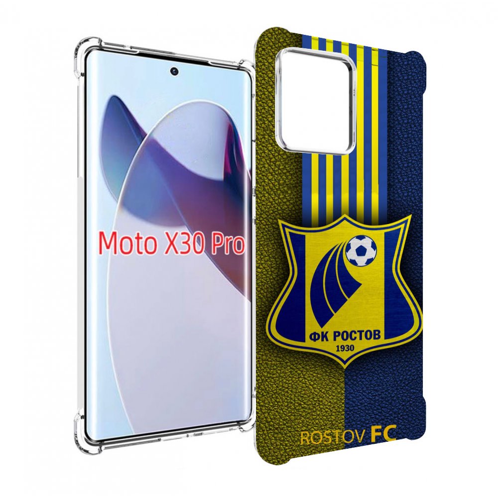 

Чехол MyPads фк ростов мужской для Motorola Moto X30 Pro, Прозрачный, Tocco