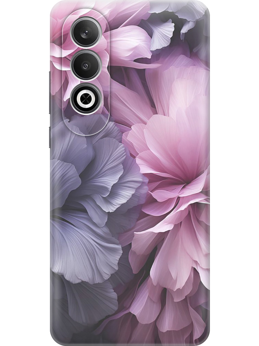 

Силиконовый чехол на OnePlus Nord CE4 с принтом "Розово-фиолетовые цветы", Прозрачный;розовый;фиолетовый, 782628821