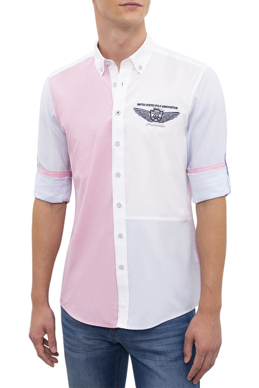

Рубашка мужская U.S. POLO Assn. G081SZ0040FLORI белая 52, G081SZ0040FLORI