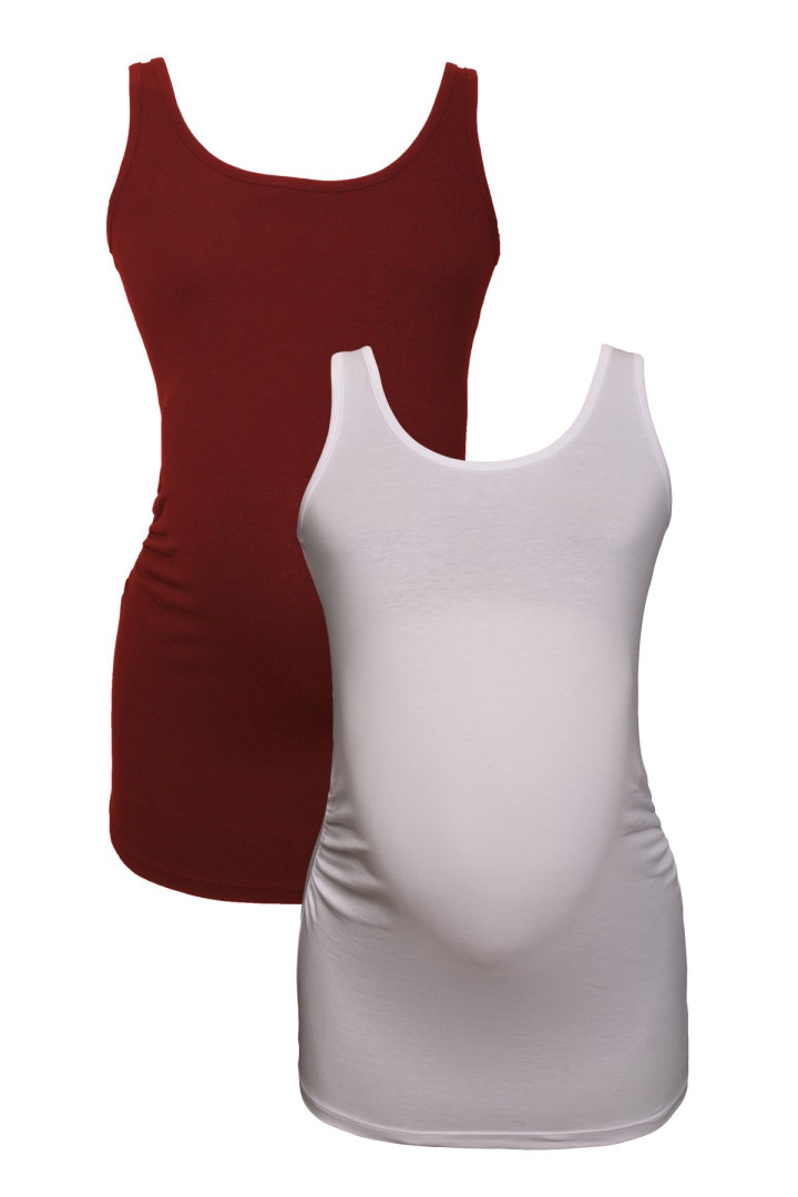 

Майка для беременных женская Luvmabelly 58748 белая XL (товары доставляются из-за рубежа), Белый, 58748