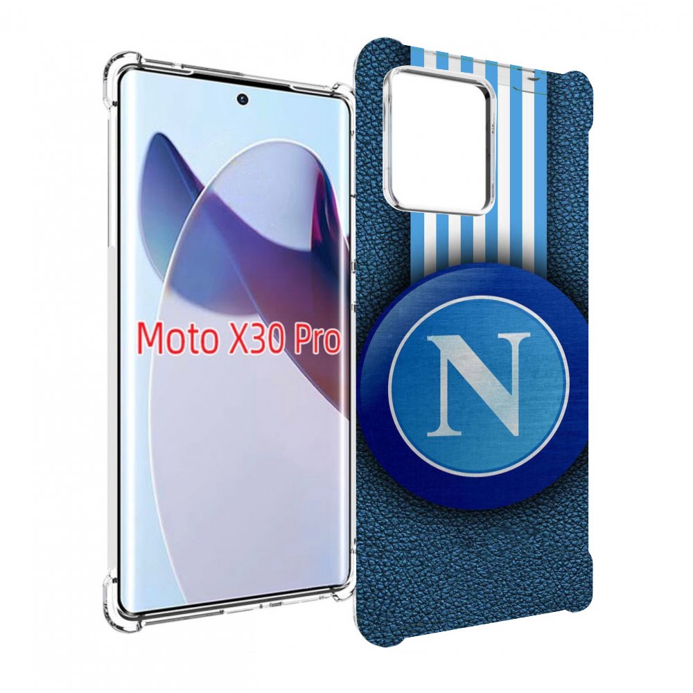 

Чехол MyPads фк наполи мужской для Motorola Moto X30 Pro, Прозрачный, Tocco