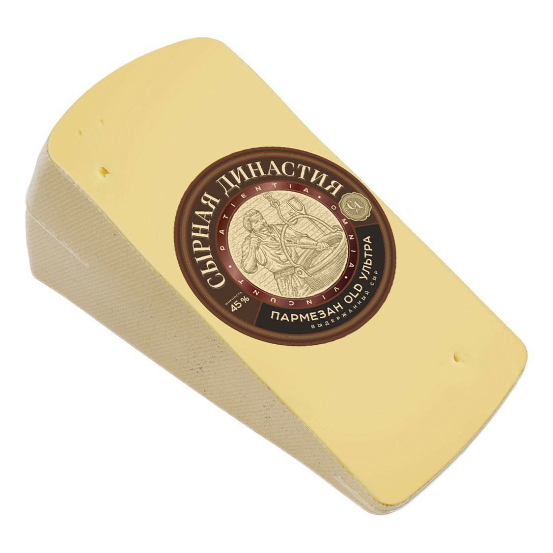 Сыр твердый Сырная Династия Пармезан Old 45%