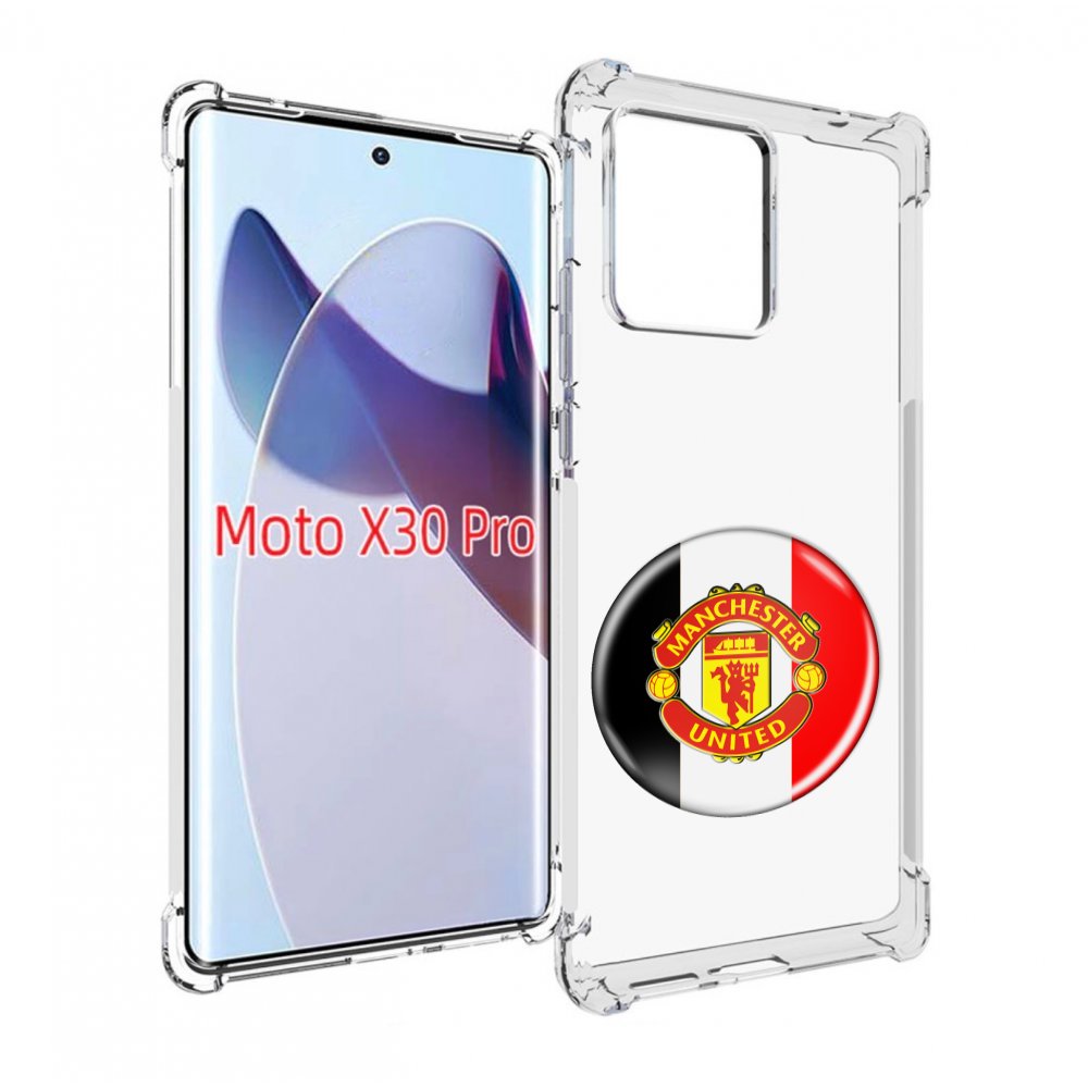

Чехол MyPads фк манчестер юнаитед мужской для Motorola Moto X30 Pro, Прозрачный, Tocco