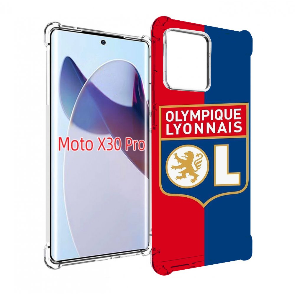 

Чехол MyPads фк лион эмблема для Motorola Moto X30 Pro, Прозрачный, Tocco