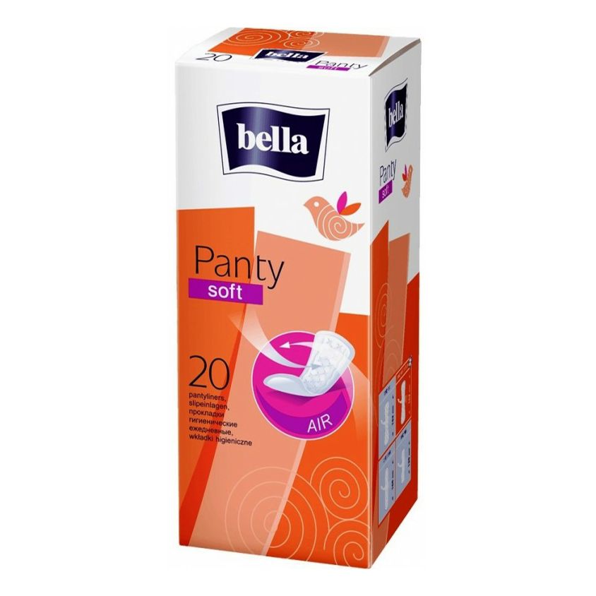 Прокладки ежедневные Bella Panty Soft 20 шт bella bella прокладки ежедневные супертонкие panty ideale normal