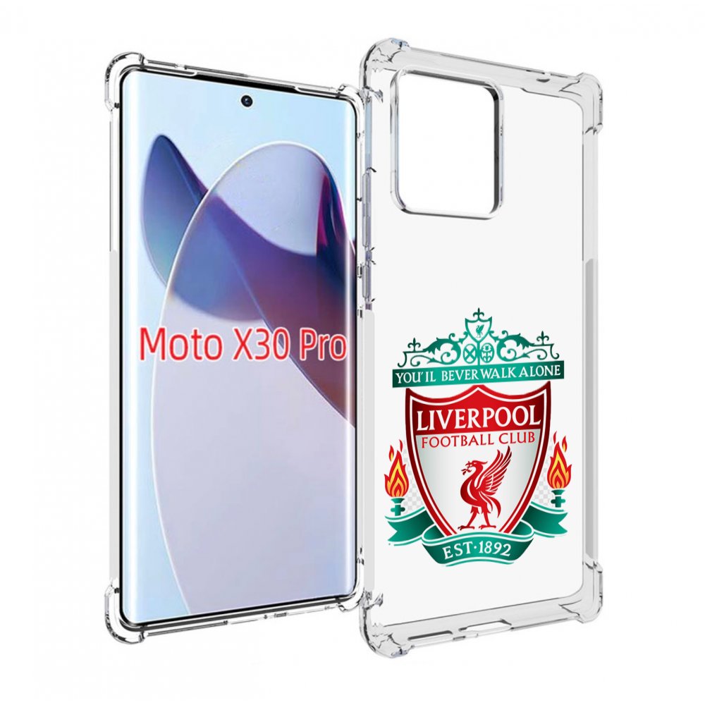 

Чехол MyPads фк ливерпуль мужской для Motorola Moto X30 Pro, Прозрачный, Tocco