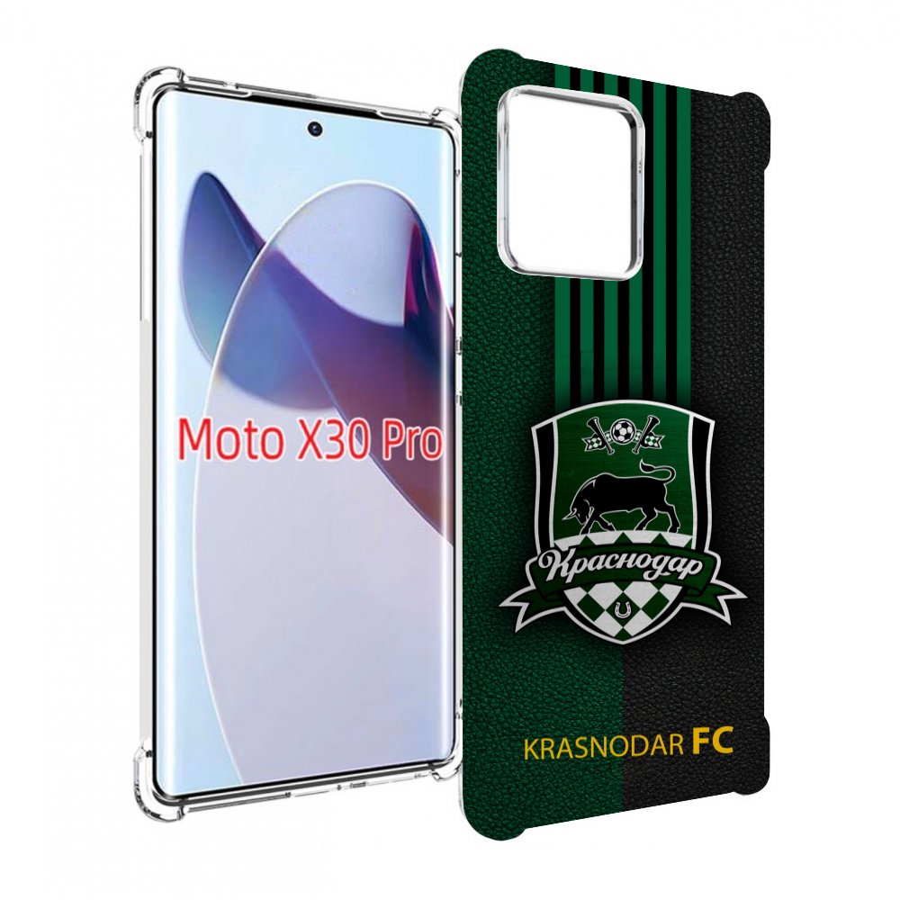 

Чехол MyPads фк краснодар мужской для Motorola Moto X30 Pro, Прозрачный, Tocco