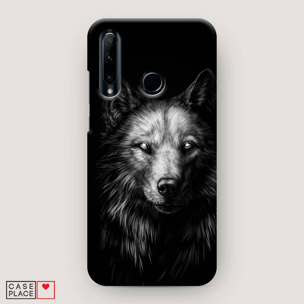 

Чехол Awog "Волк черно белый" для Honor 20 Lite 2019, 68920-1