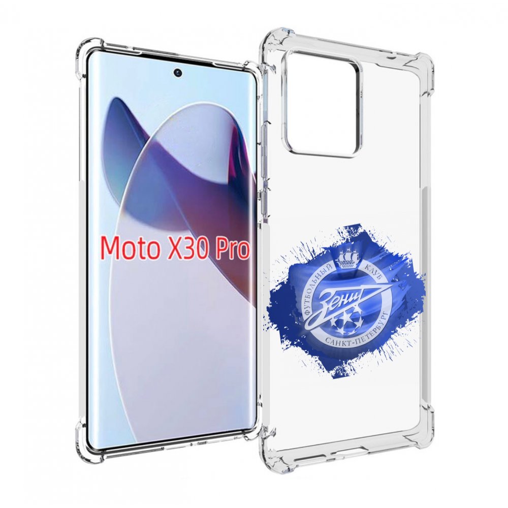 

Чехол MyPads фк зенит 1 мужской для Motorola Moto X30 Pro, Прозрачный, Tocco