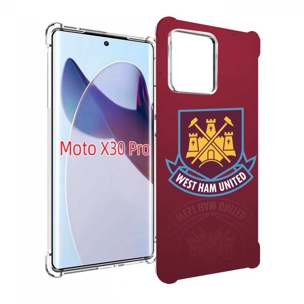 

Чехол MyPads фк вест хэм мужской для Motorola Moto X30 Pro, Прозрачный, Tocco