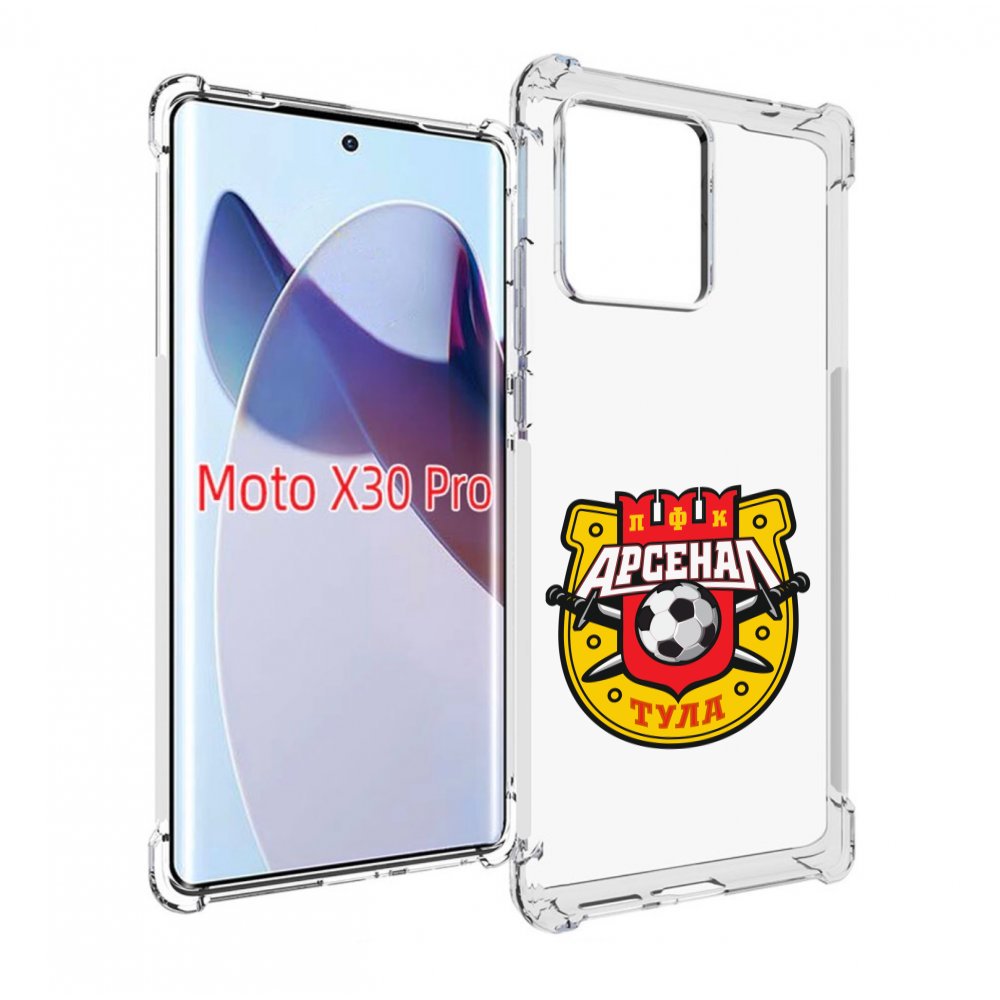 

Чехол MyPads фк арсенал тула мужской для Motorola Moto X30 Pro, Прозрачный, Tocco