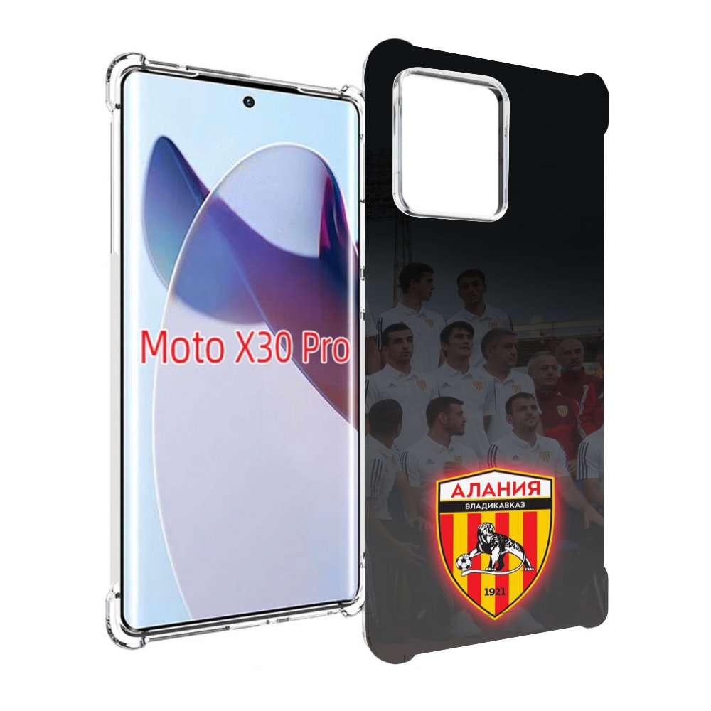 

Чехол MyPads фк алания владикавказ мужской для Motorola Moto X30 Pro, Прозрачный, Tocco
