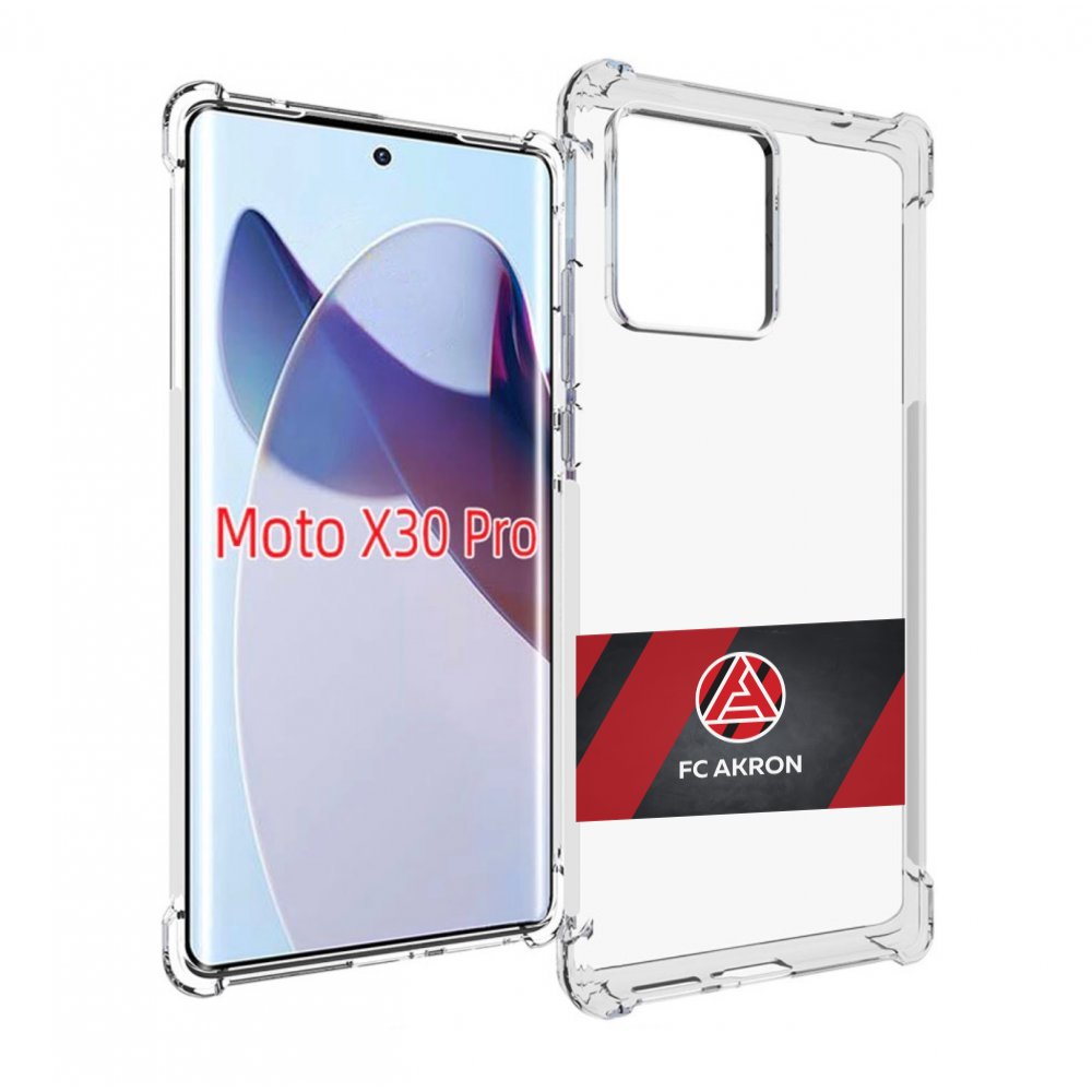 

Чехол MyPads фк акрон тольятти мужской для Motorola Moto X30 Pro, Прозрачный, Tocco
