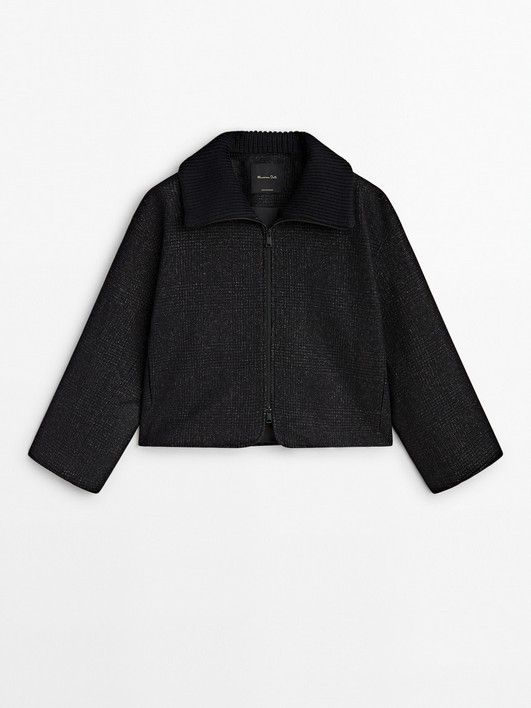 

Куртка женская Massimo Dutti 6400/507 черная M, Черный, 6400/507