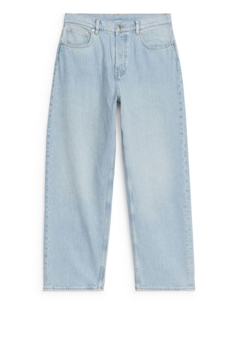 

Джинсы мужские ARKET 1121112 голубые 31/32, Голубой, 1121112