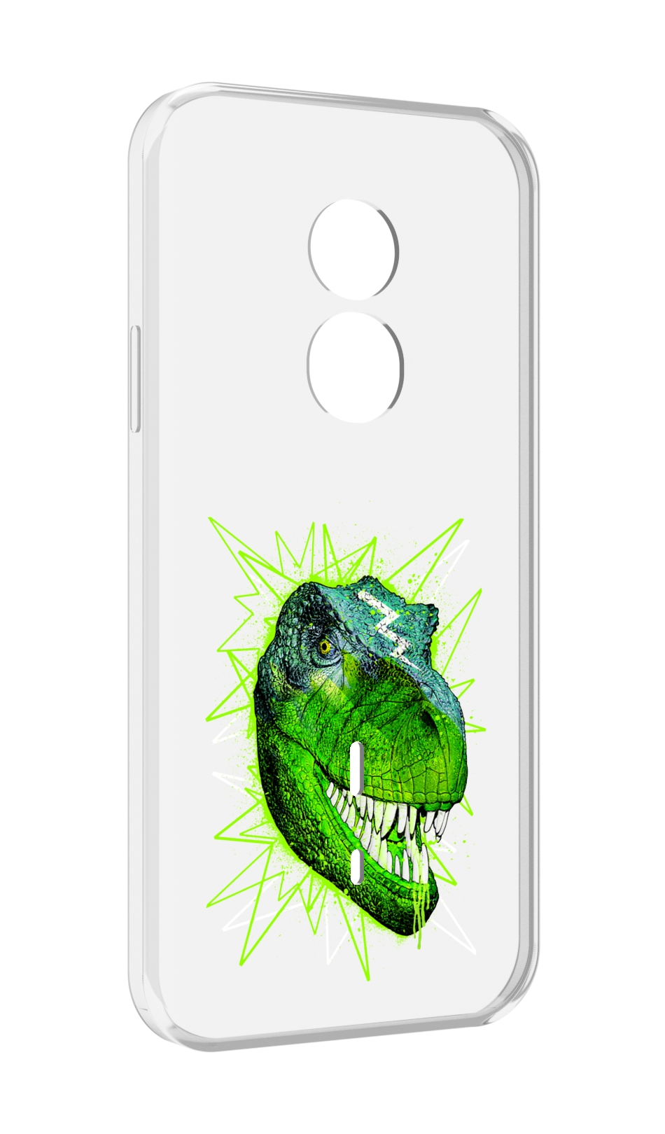 

Чехол MyPads зеленый динозавр для Doogee S51, Прозрачный, Tocco
