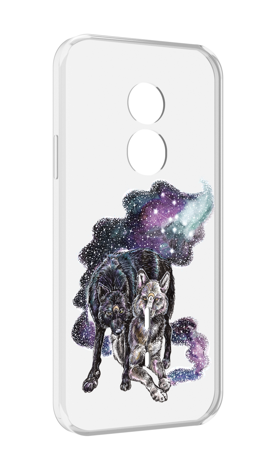 

Чехол MyPads звездные волки для Doogee S51, Прозрачный, Tocco