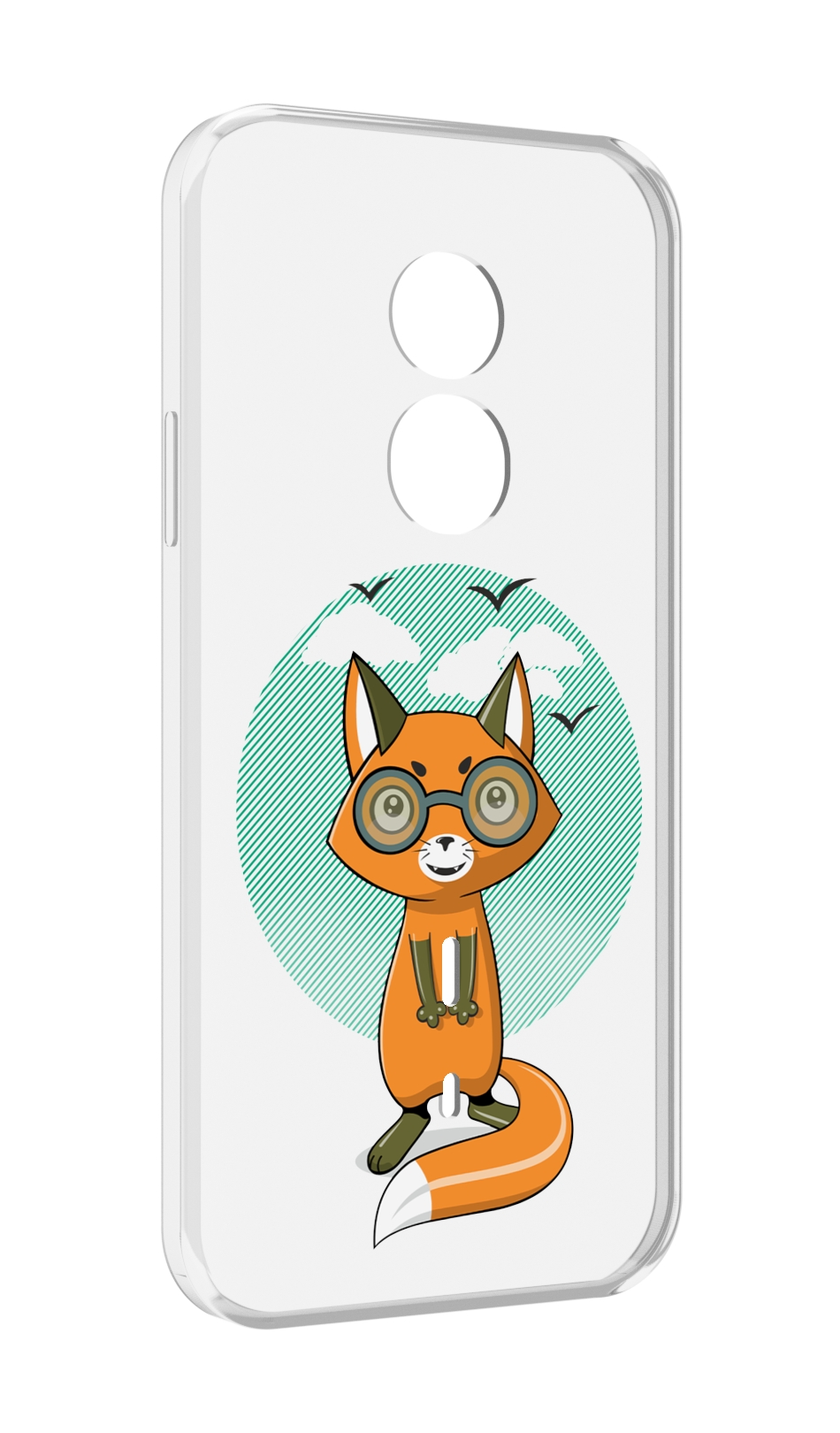 

Чехол MyPads задумчивая лиса для Doogee S51, Прозрачный, Tocco